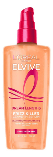 Loreal Suero Anti Frizz Cabello Sin Enjuague Protector Calor