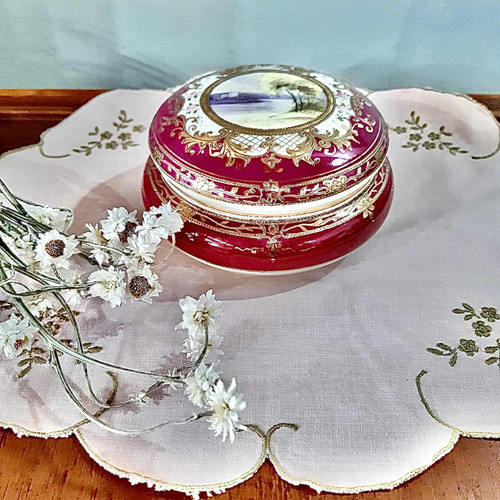 Imagen 7 de 10 de Antiguo Alhajero Porcelana Noritake