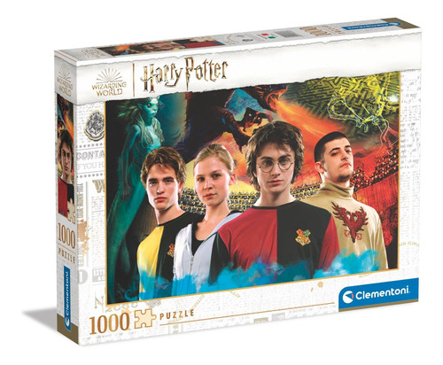Rompecabezas Harry Potter 1000 Pz Clementoni Copa Tres Magos