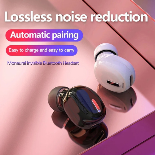 Miniauricular Inalámbrico Con Bluetooth, In Ear