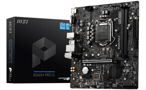 Motherboard Msi B560m Pro-e M2 Lga1200 Intel Generacion10 11