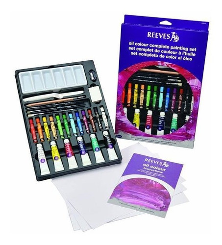 Set Oleos Reeves Completo 30 Pcs