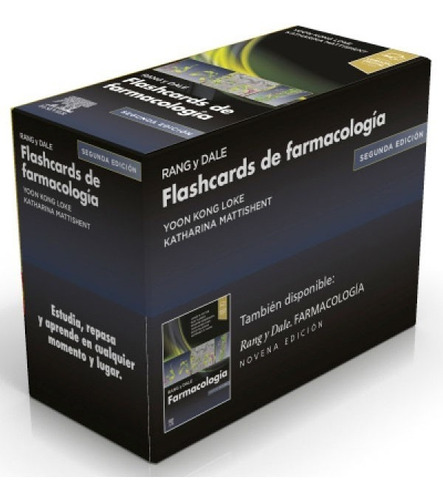 Flashcards De Farmacología. Rang Y Dale. 2ª Edición