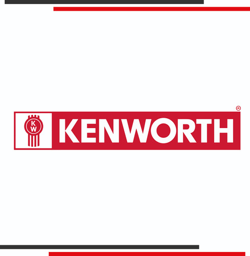 Calca En Vinil Reflejante Logo Kenworth Para Pared O Vidrio 