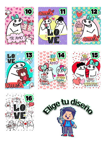Morrales Personalizados Recuerdos San Valentin 45 Pz