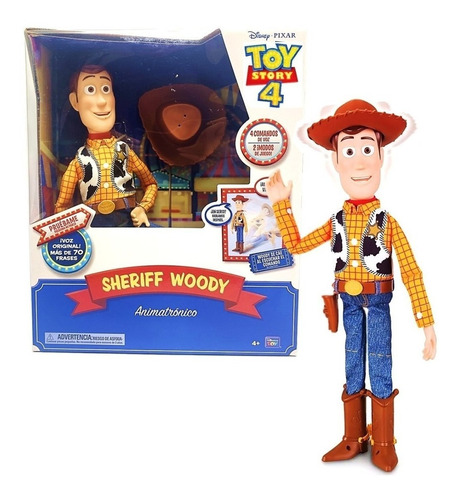 Toy Story 4 Woody Interactivo Se Cae Y Habla 70 Frases Full