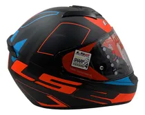 Comprar Casco Ls2 Ff-352 Para Motos Negro Blanco Rojo Azul Monocolor L