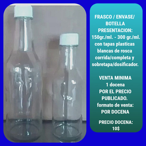 Dispensadores  Salseros 150ml/gr. Y 300ml/gr. (por Docena) 