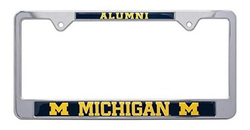 Marco - University Of Michigan Alumni Metal License Plate Fr