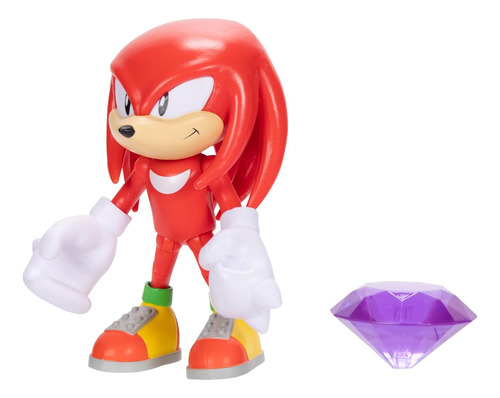 Sonic The Hedgehog Figura De Acción Knuckles De 4 Pulgadas C