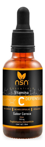 Natural SmartNutrition Vitamina C Defensa | Complejo Vitamínico En Gotas Sabor Cítrico