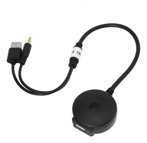 Cable Adaptador De Música Inalámbrico Bluetooth Aux Y Usb Pa