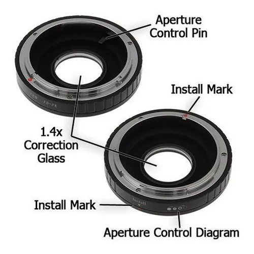 Adaptador De Montaje Para Lente: Canon Fd Y Fl
