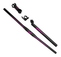 Comprar Kit Venzo Kx Rosa, Guidao, Mesa, Canote, Abraçadeira.