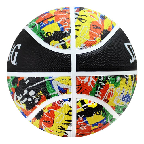 Balon Basquetball Spalding Graffiti Rainbow Sz7 Rainbow