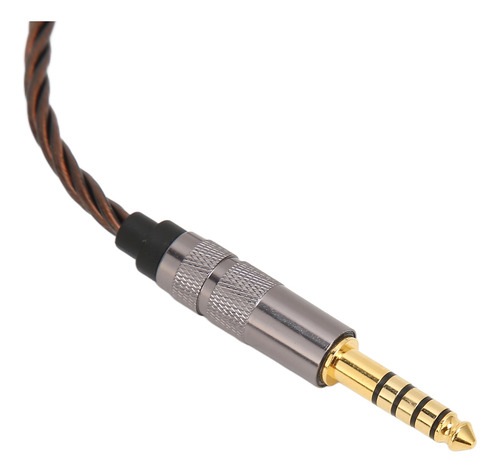 Cable Para Auriculares Chapado En Oro Alta Resolución