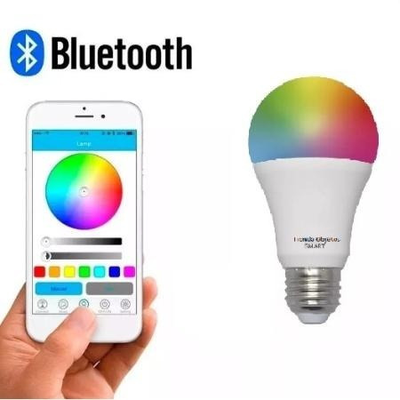 Lampara Smart E27 Led Multicolor 10w Wi-fi Rgb Android Nuevo