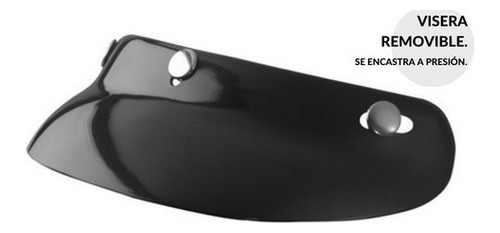 Imagen 5 de 10 de Casco Moto Abierto Vertigo V10. Tienda Oficial.