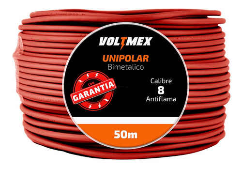 Cable Electrico Calibre 8 Thw Alucobre 50m Unipolar