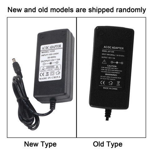 Adaptadores Alimentación Ac 100v-240v Convertidor Dc 12v 5a