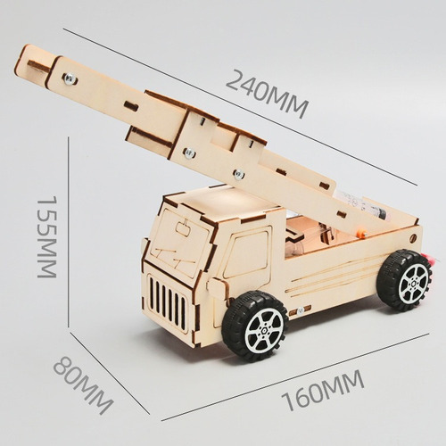 Stem Education Ascensor Hidráulico Diy Robots Armables