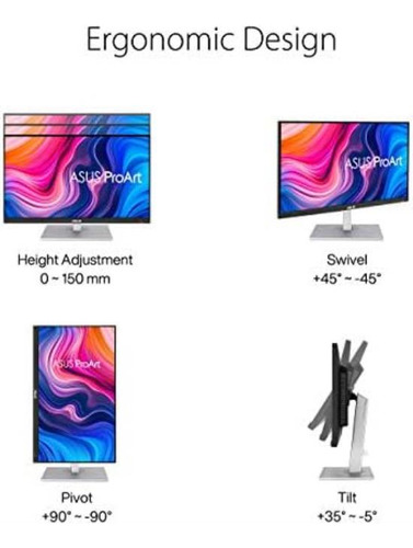 Monitor Asus Proart Display 27 - Wqhd (2560 X 1440), Ips, 10