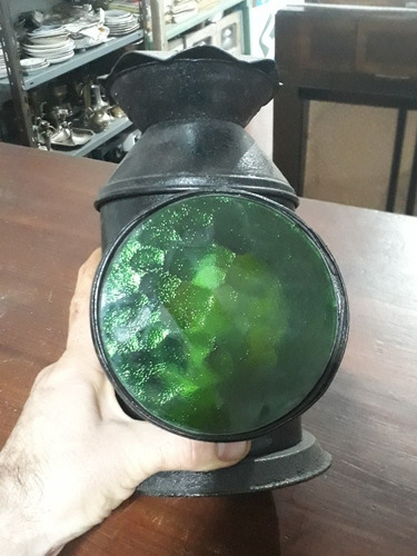 Farol Antiguo Señales Sereno De Tren Ferrocarril - Coleccion