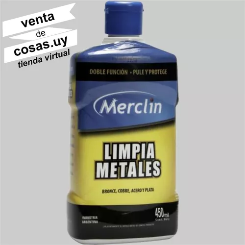 LIMPIA METALES MERCLIN CREMA X 230 ML.