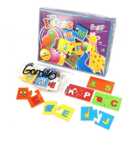 Imagen 3 de 3 de Juego Las Letras Gordillo Para Aprender Planeta Juguete