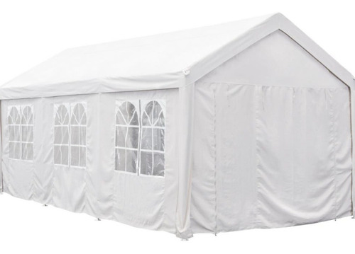 Imagen 2 de 7 de Toldo Con Cortinas Para Eventos 3x6mt Blanco
