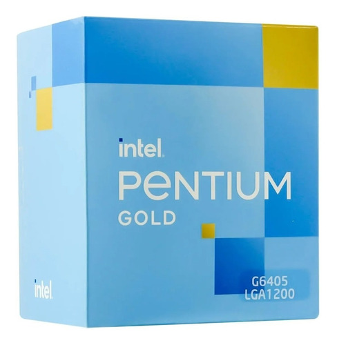 Imagen 1 de 2 de Procesador Intel Pentium Gold G6405 4.1 Ghz Socket 1200 10ma