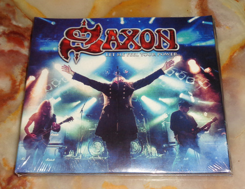 Saxon - Let Me Feel Your Power - 2 Cds + Dvd Nuevo Cerrado