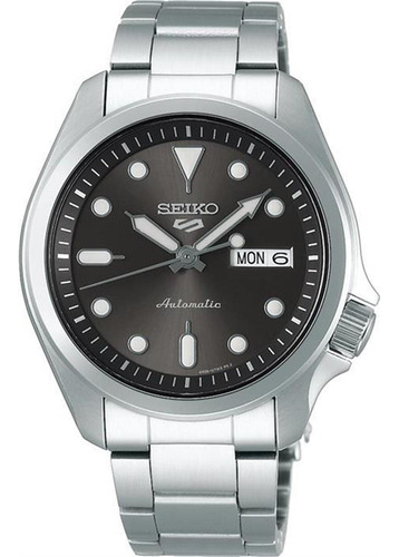 Seiko 5 Deportes Automático 328.1 Ft Reloj De Esfera Gris .