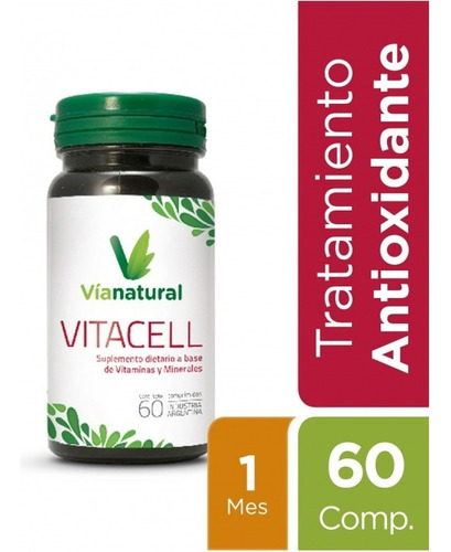 Vitacell Complejo Vitamínico Antioxidante Via Natural