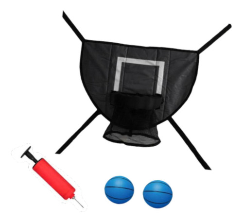 Canasta De Baloncesto Con Trampolín Para Dunking Easy, Color