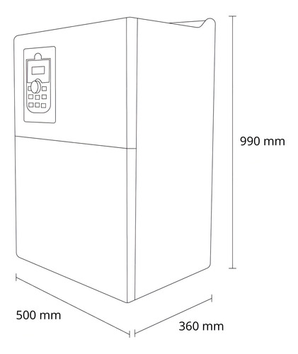 Variador De Frecuencia Motor 270 Hp Trifasico 380 Amp