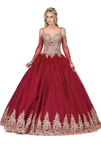 Vestido Xv Años Brocado Dorado Vino. en venta en Puebla Puebla por sólo $ 7, Mexico Vestido Xv Años Brocado Dorado Vino. en venta en Puebla Puebla por sólo $ 7, Mexico