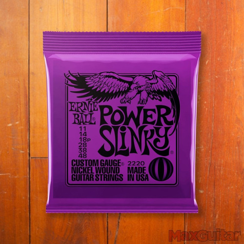 Imagem 4 de 5 de Encordoamento Ernie Ball Power Slinky 011 Guitarra 2220