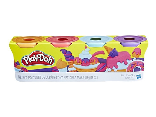 Play Doh Paquete  De 4 Colores Clásicos De 4 Onzas