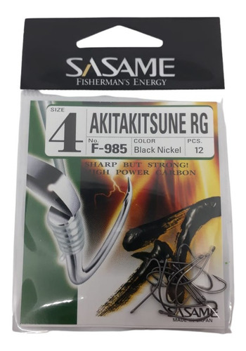 Anzuelos Sasame Akita Kitsune Rg F985 Pesca Pejerrey