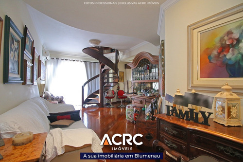 Imagem 1 de 21 de Acrc Imóveis - Apartamento Duplex Semimobiliado Com Suíte Master Para Venda No Bairro Garcia - Ap04394 - 69417053