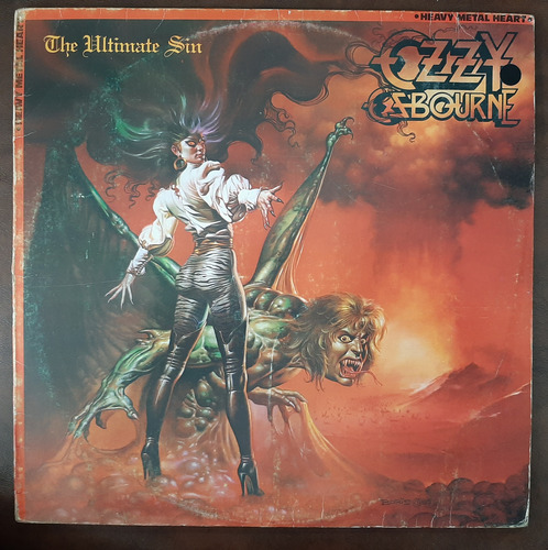 Lp Ozzy Osbourne - The Ultimate Sin ( Ler Descrição) (Usado)
