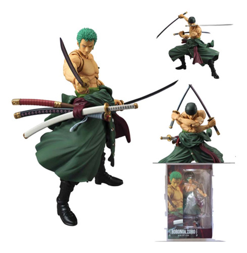 Juguete Modelo Roronoa Zoro Action Heroes De Una Pieza, 18 C