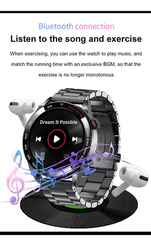 Nova Reloj Inteligente Bluetooth Call 2023 For Hombre Y