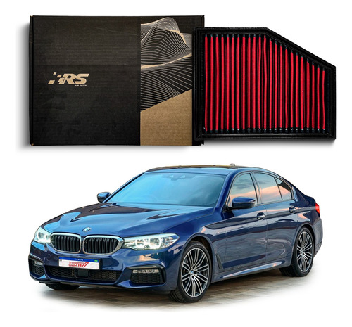 Filtro Ar Esportivo Inbox Rs Bmw 530i 2.0 2018