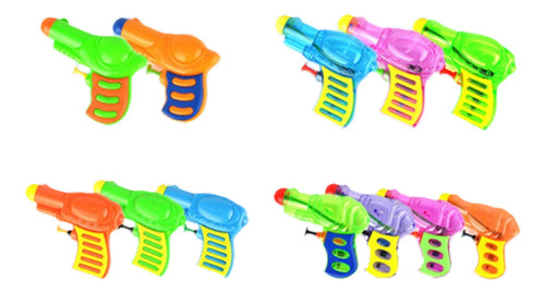 12set Navidad Mini Agua Chica Juguete Niño Playa Agua Pistol