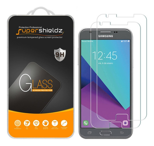 Pantalla Cristal Templado Para Samsung Galaxy J3 Eclipse