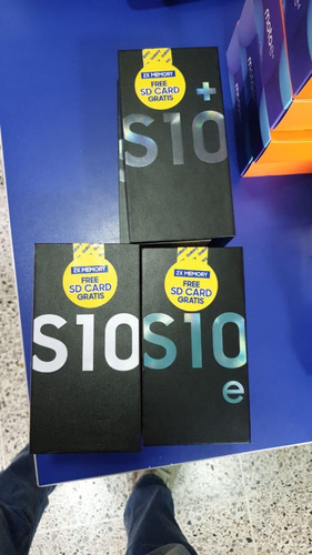 Samsung Galaxy S10 Plus 128 Gigas + Sd 128 Extra Nuevos 