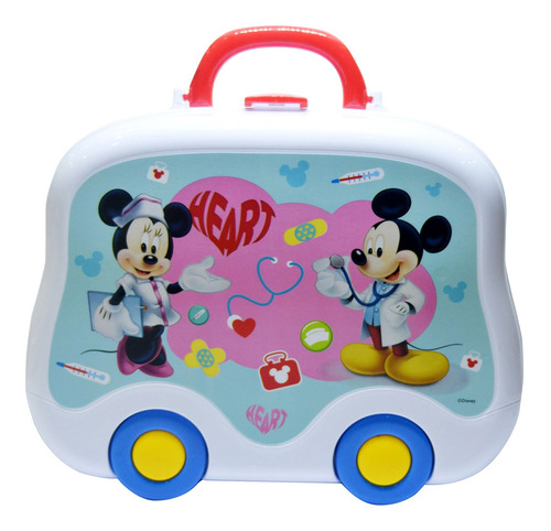 Set Doctor En Maletin Con Ruedas Mickey Disney