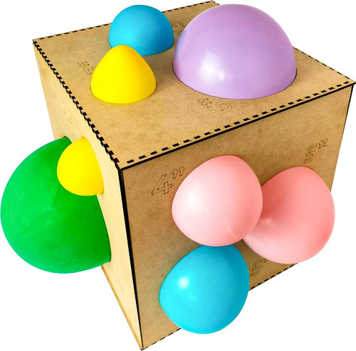 Calibrador De Globos Mdf 11 Medidas Economico Desarmable